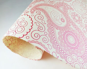 Gift Wrap, Wrapping Paper, Fine Decorative Paper, Lokta Paper, Nepalese Handmade paper, Made by Hand for Enclosing A GIFT