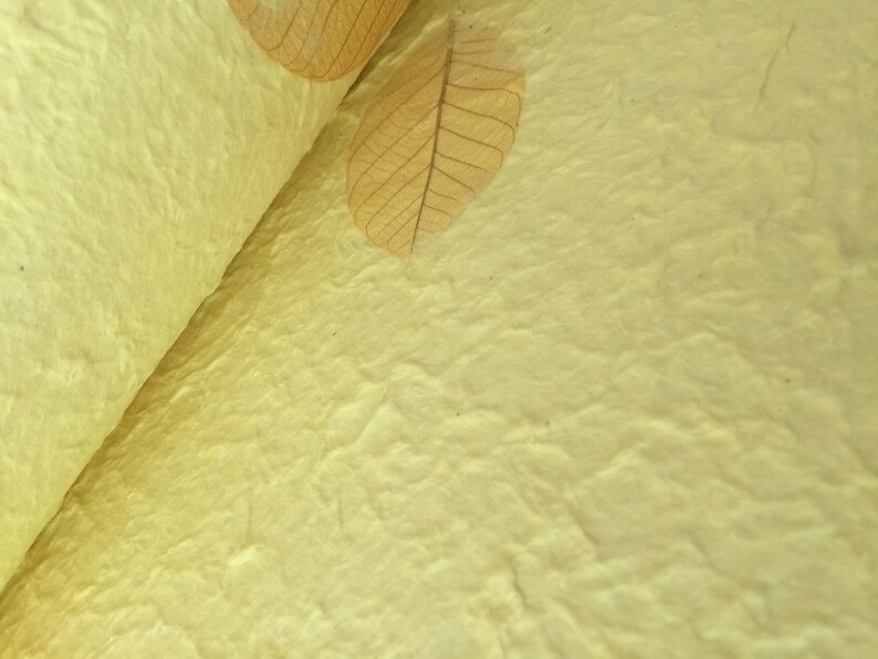 Handmade Paper Eco Friendly Paper Natural Paper Textured Etsy
