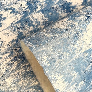 Papier marbré bleu de luxe pour scrapbooking, art marbré, textures de marbre bleu, arrière-plans en marbre, couverture de cahier