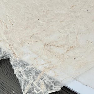 FINE FIBER PAPER, Wrapping Paper, gift wrap, Tree free, organic, origami, Paper from Nepal, Thin fine paper