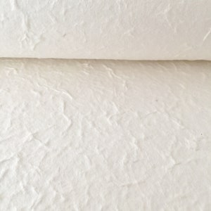 Carta di gelso bianca morbida fatta a mano, carta da regalo, carta per album e rilegatura, carta bianca spessa dalla Thailandia, copertina per quaderno artigianale