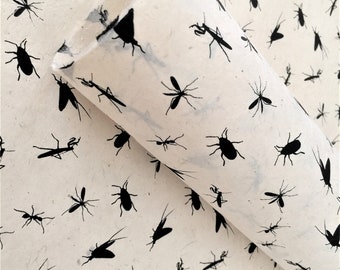 Papeles Lokta, Bolsas de papel, Decoración de bodas, Origen del papel, Papel orgánico, Papel hecho a mano con insectos