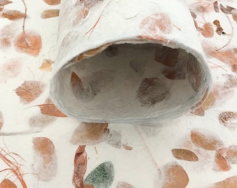 White deckle paper, handmade paper, deckle edge paper, Mulberry paper, Calligraphy, Place Cards, Stationery Paper, Wedding Invitation Paper