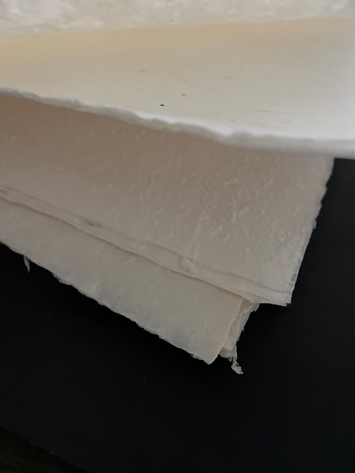 Soft White Mulberry Handmade Paper, Wrapping Paper, Scrapbook and ...