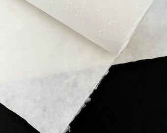 Soft Mulberry Handmade Paper, Wrapping Paper, Scrapbook and Bookbinding paper, Thick color Paper from Thailand, Craft Notebook cover Paper