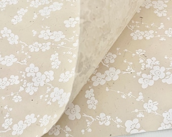 Papel de regalo floral Papel de regalo de boda Papel de regalo Papel floral Papel de regalo de cumpleaños Papel hecho a mano Papel de regalo bonito Papel de regalo botánico
