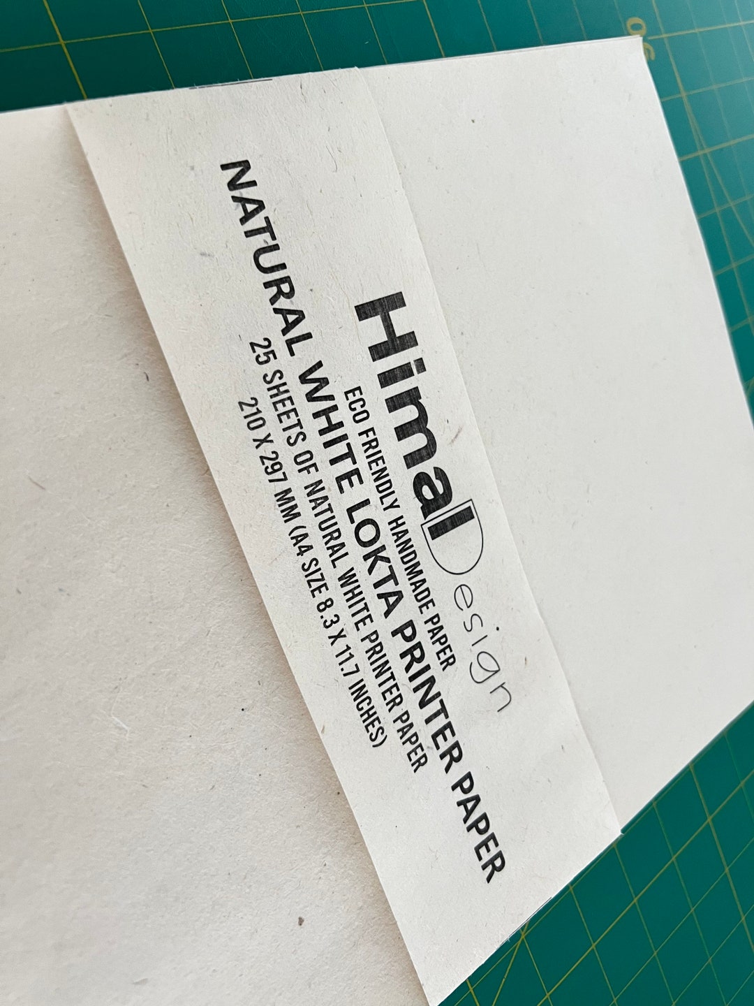 Natural Printer Paper Pack, Craft Supply, Handmade Paper. Luxury Paper