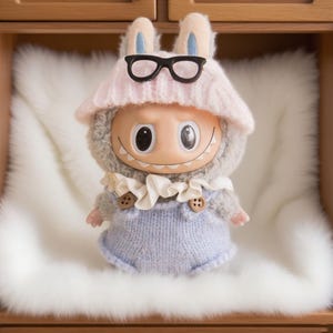 Personalized Handmade Labubu 17cm Outfit,Labubu Clothing (dolls not included),Labubu Outfit,Casual Sports Set,Custom Labubu Acessories