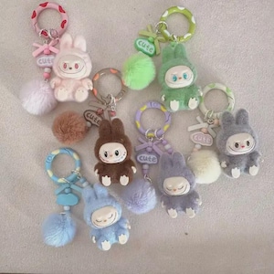Labubu mini keychain - Etsy 日本