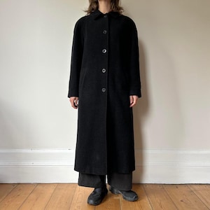 90s archive super long wool chester coat 1990s Long Wool Coat