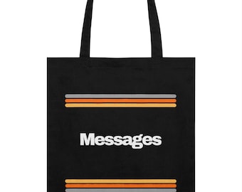 Bolso con mensajes, accesorio escocés, bolsa de compras, regalo divertido, mamá escocesa, abuela