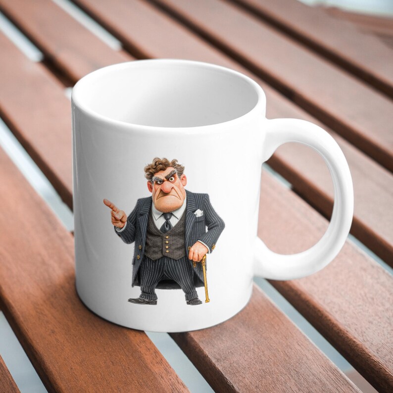 Funny Gangsters Clipart Bundle, Cute Mafia Characters, Sublimation ...