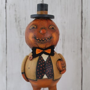 Halloween Collectible Folk Art Figurine