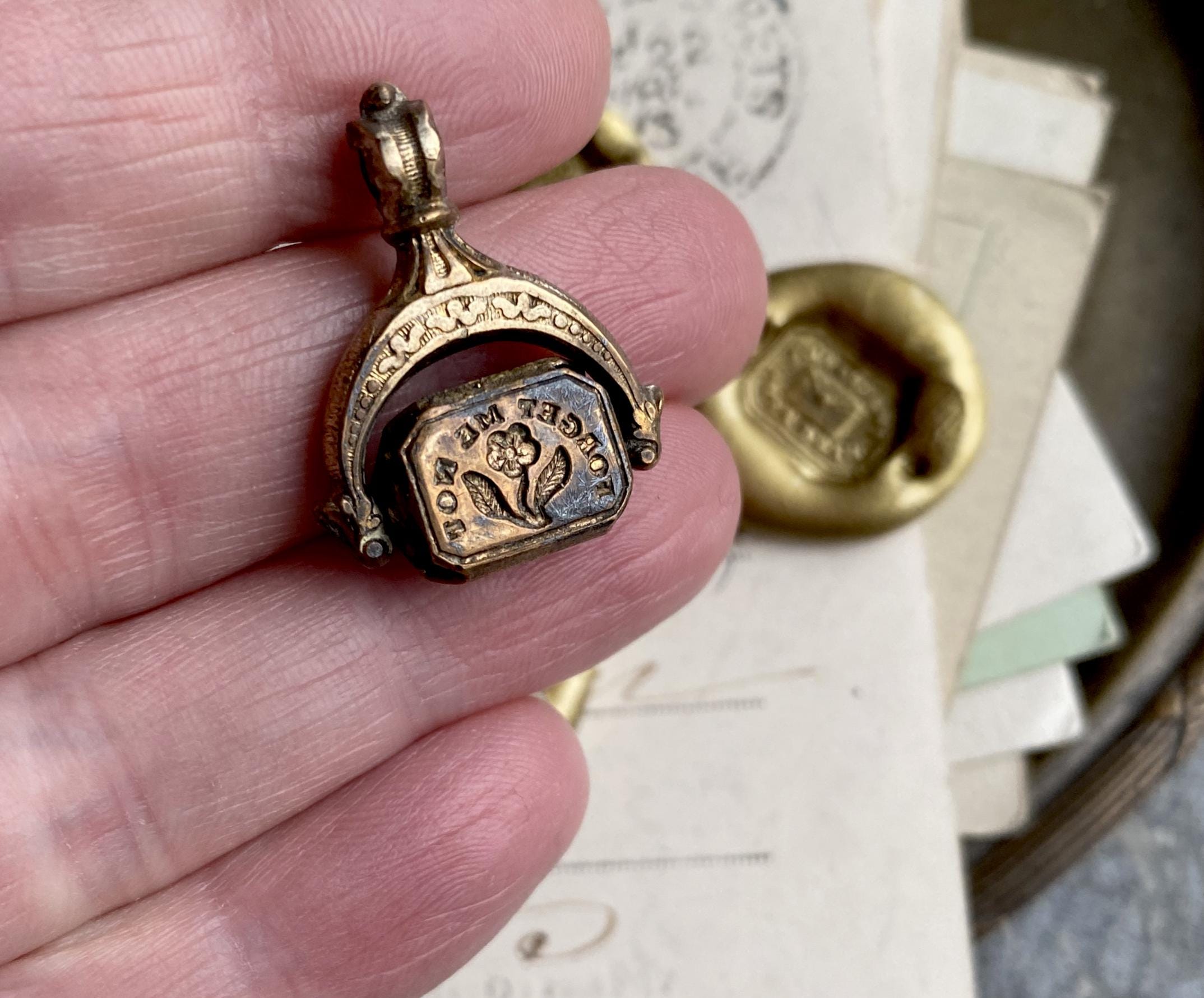 Antique fob seal - Etsy 日本