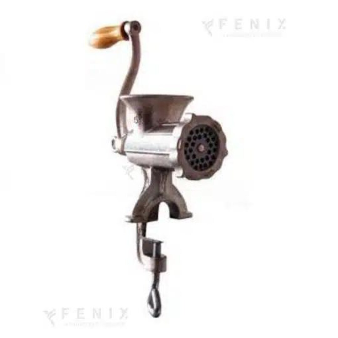 Reber Hand-held Meat Grinder With Hook No. 10 8685N COD: 5248.0410 - Etsy