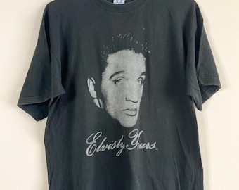 ヴィンテージ 90年代/00年代 シングルステッチ エルヴィス Tシャツ