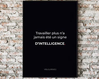 Punchline Quote Poster | Minimalist Design Wall Poster | Coworking Office Decor | WALL SLAP 4