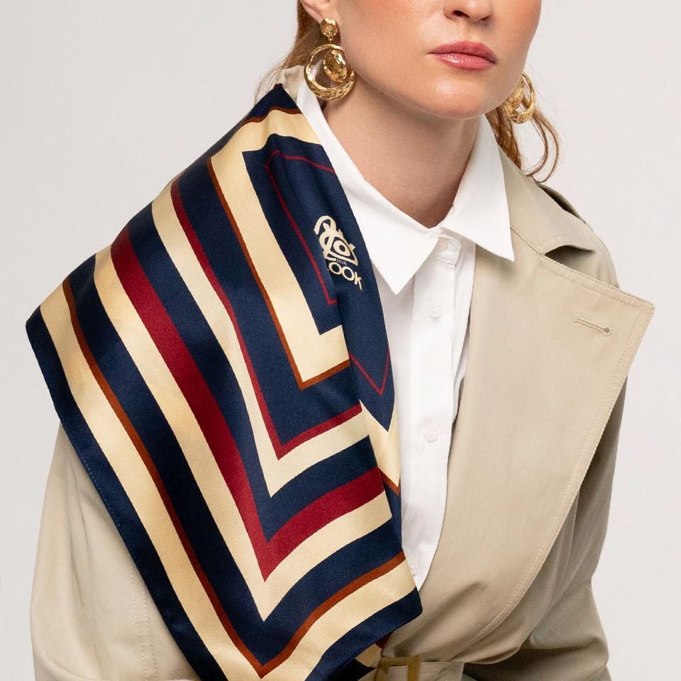 Foulard/Carré/Chale☆LUI CHANTANT☆en soie-27g☆Silk SCARF schal seta seda seide