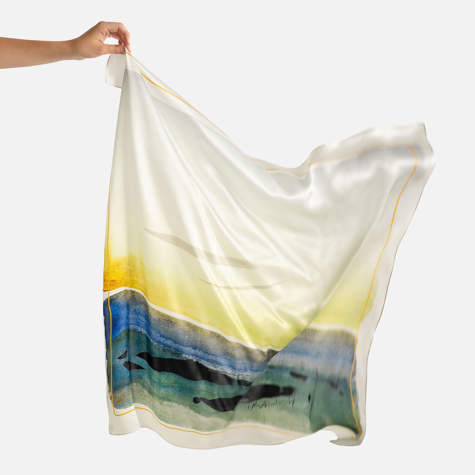 Foulard/Carré/Chale★TRICOSA★En soie 100%★Silk SCARF
