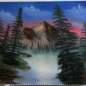 Clear Waters Original Oil Painting on Canvas