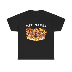 Hit Maxes, Evade Taxes Gym Humor T-Shirt - Workout Motivation Tee