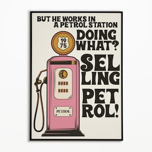 The 1975 Inspired Music Print: Indie Rock Gig Poster