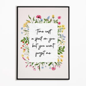 Fleetwood Mac Inspired Print: Silver Spring Indie Rock Art