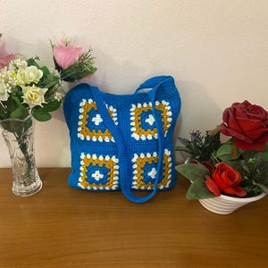 Handmade crochet bag