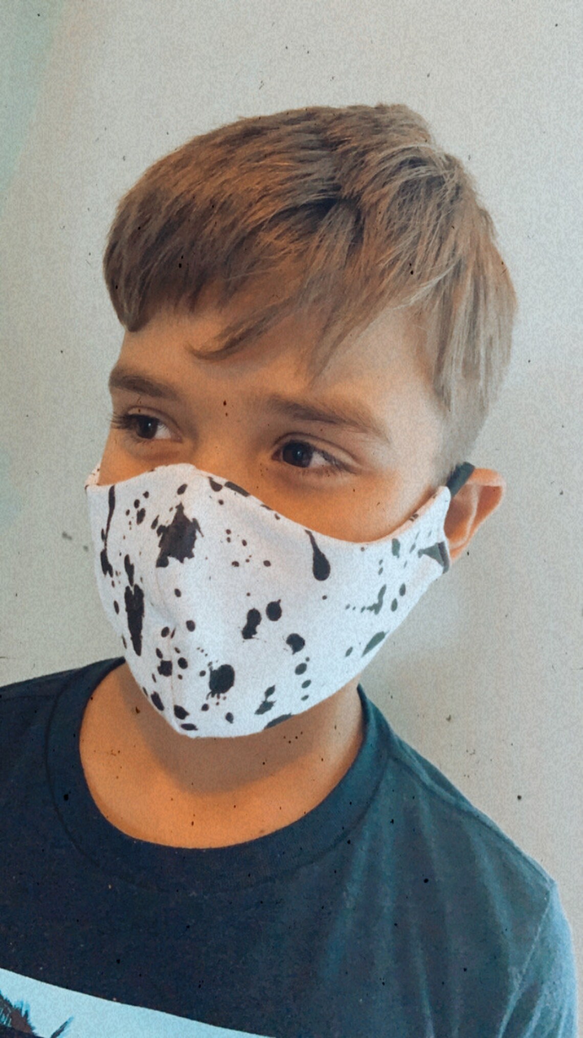 Bestselling Knit Fabric Face Mask Fitted Face Mask Solid & Etsy