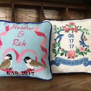 Needlepoint Finishing Service: Pillows