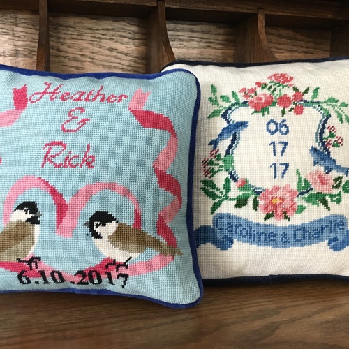Needlepoint Finishing Service Pillows Etsy