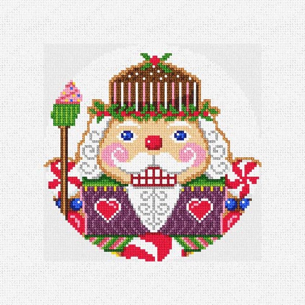 Holiday Sweets Christmas Needlepoint Ornament DIY Kit