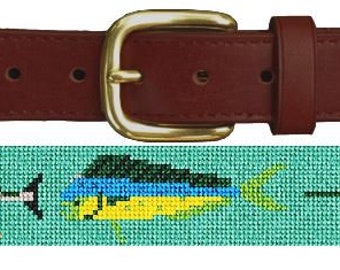 Toddler needlepoint belt 