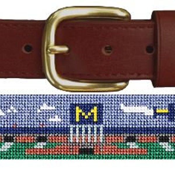 Michigan Needlepoint Canvas Etsy