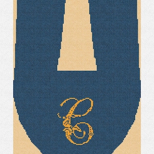 Monogram Set of Slippers Needlepoint DIY Kit