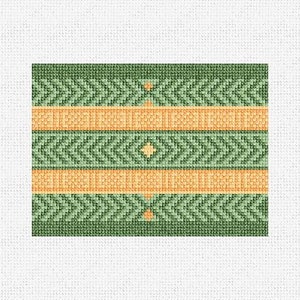 Sky Band gouden borduurkaart portemonnee DIY kit