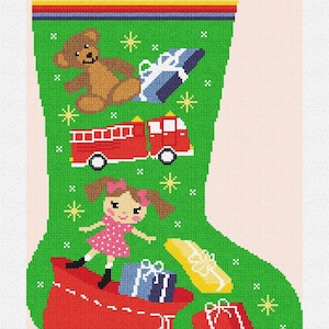 Holiday Magic Weihnachts-Nadelspitzenstrumpf DIY Kit