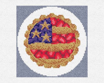 American As Apple Pie Christmas Ornament DIY Kit