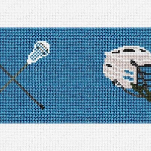 Kit de bricolaje de billetera de punto de aguja de Lacrosse