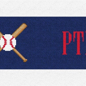 Kit de bricolaje para billetera con bordado de béisbol