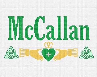 Irish Custom Needlepoint Wedding Ring Bearer Pillow DIY Kit