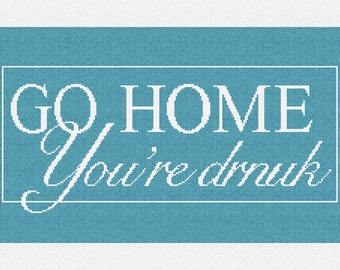 Go Home Needlepoint DIY Kit