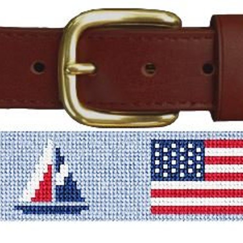 Golden Retriever Needlepoint Belt DIY Kit Etsy