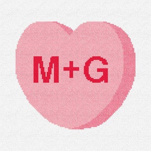 My True Love Valentine Needlepoint Ornament DIY Kit
