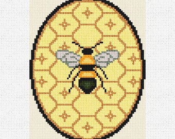 Garden Honey Bee Christmas Ornament Needlepoint DIY Kit