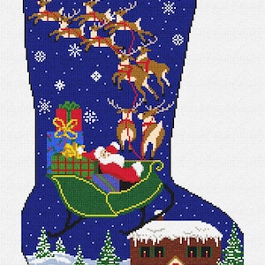 Special Delivery Needlepoint Stocking DIY Kit