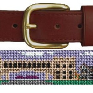 Virginia Tech Campus Needlepoint Belt DIY Kit