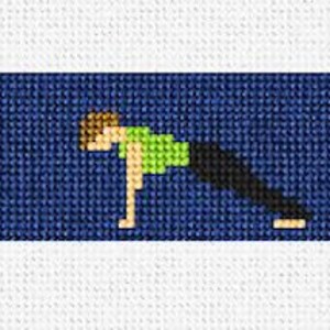 Yoga Needlepoint Belt DIY Kit
