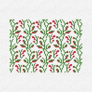 Petite Vine borduurkaart portemonnee DIY pakket