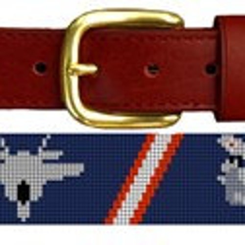 Flamingo Needlepoint Belt DIY Kit Etsy